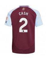 Aston Villa Matty Cash #2 Domácí Dres 2024-25 Krátký Rukáv